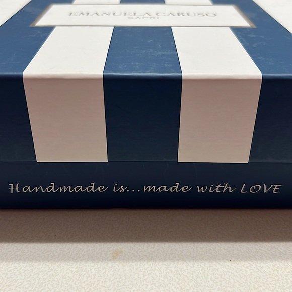 Custom Made Emanuela Caruso Velvet Lace-up Sandals made in Capri Italy - NIB - Picture 6 of 8